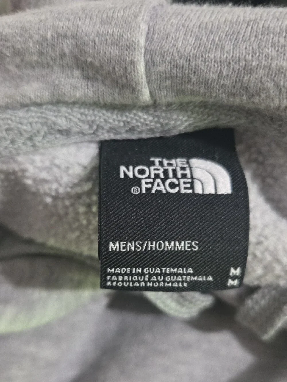 The North Face Gray Pullover Hoodie with White Logo